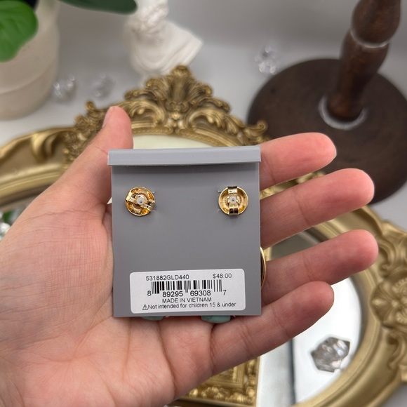 Robert Lee Morris Turquoise Bead Hoop Earrings – Elegant Statement - Picture 6 of 6